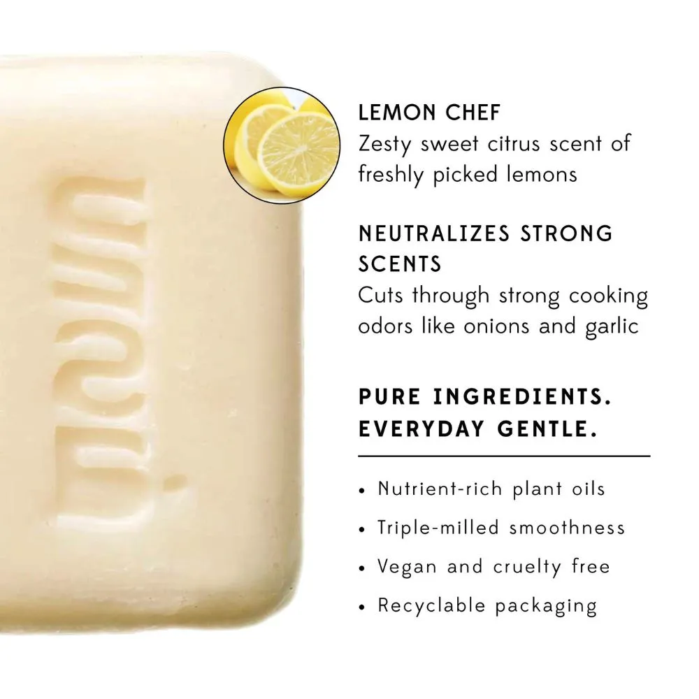 Chef's Lemon Soap Bar 3.2oz