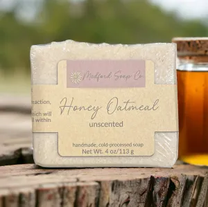 Handmade Honey Oatmeal Soap