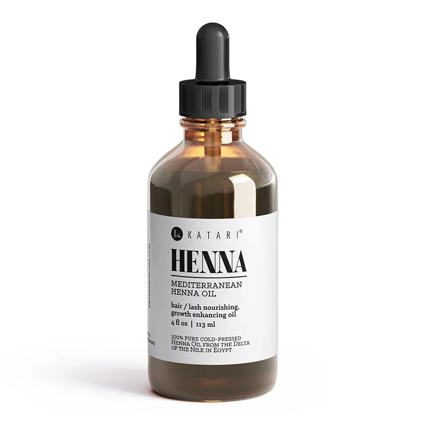 Henna Oil | 100% pure, cold-pressed oil for healthy brows, lashes & shiny hair