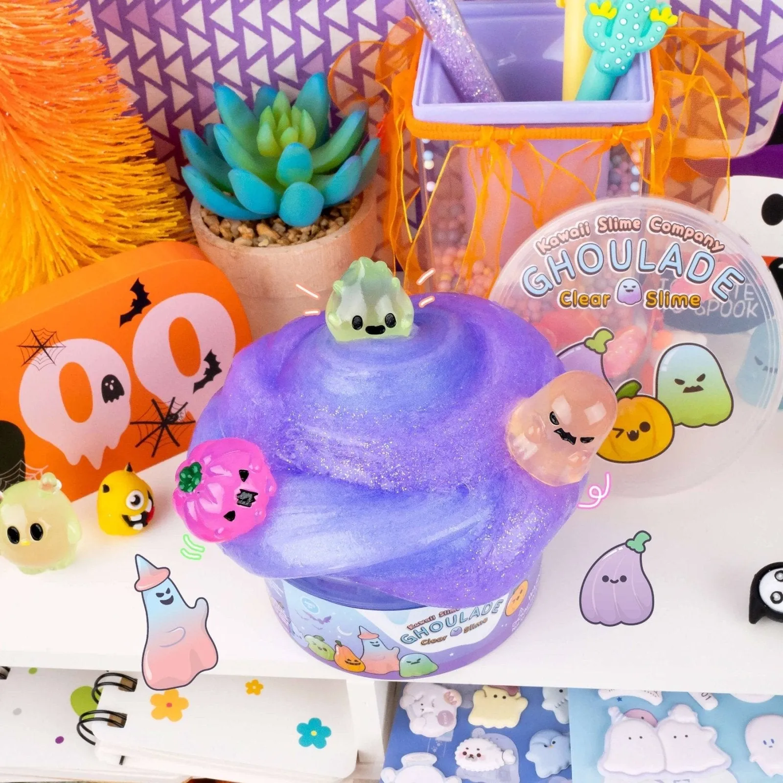 Kawaii Slime - Ghoulade Clear Halloween Slime
