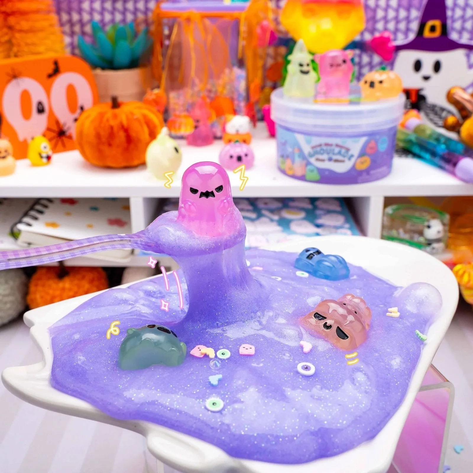 Kawaii Slime - Ghoulade Clear Halloween Slime