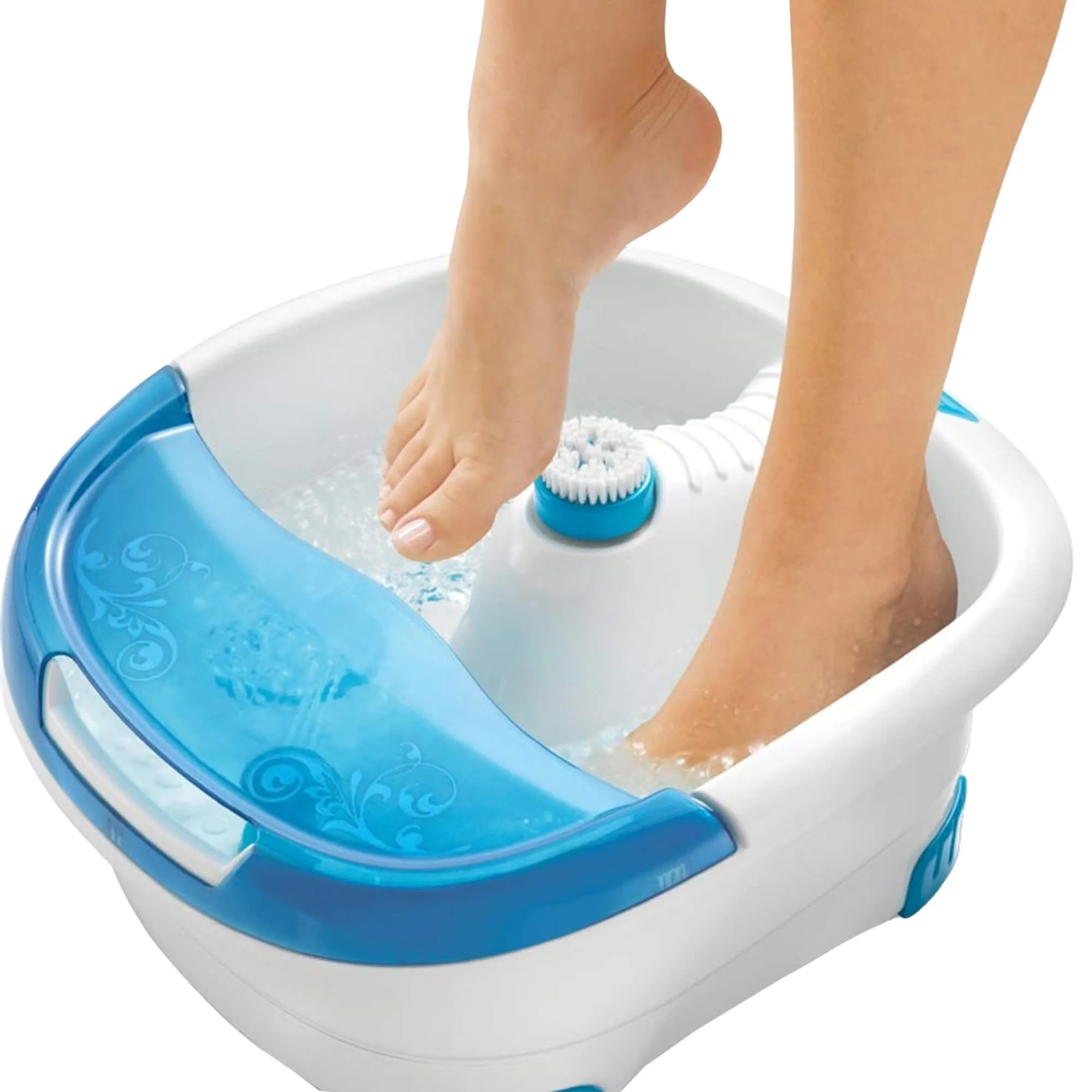 Pedicure Spa Bubbles Footbath with 3 Attachments