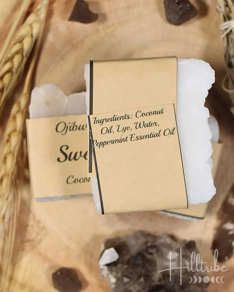 Peppermint Natural Coconut Oil Soap