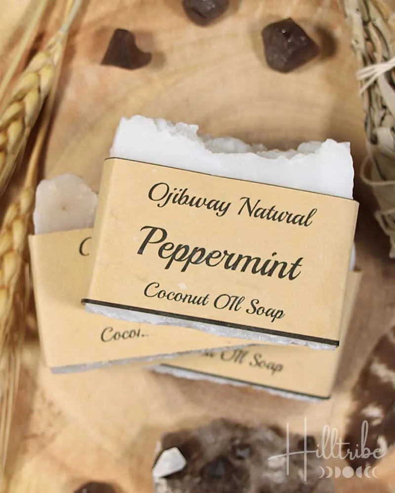 Peppermint Natural Coconut Oil Soap