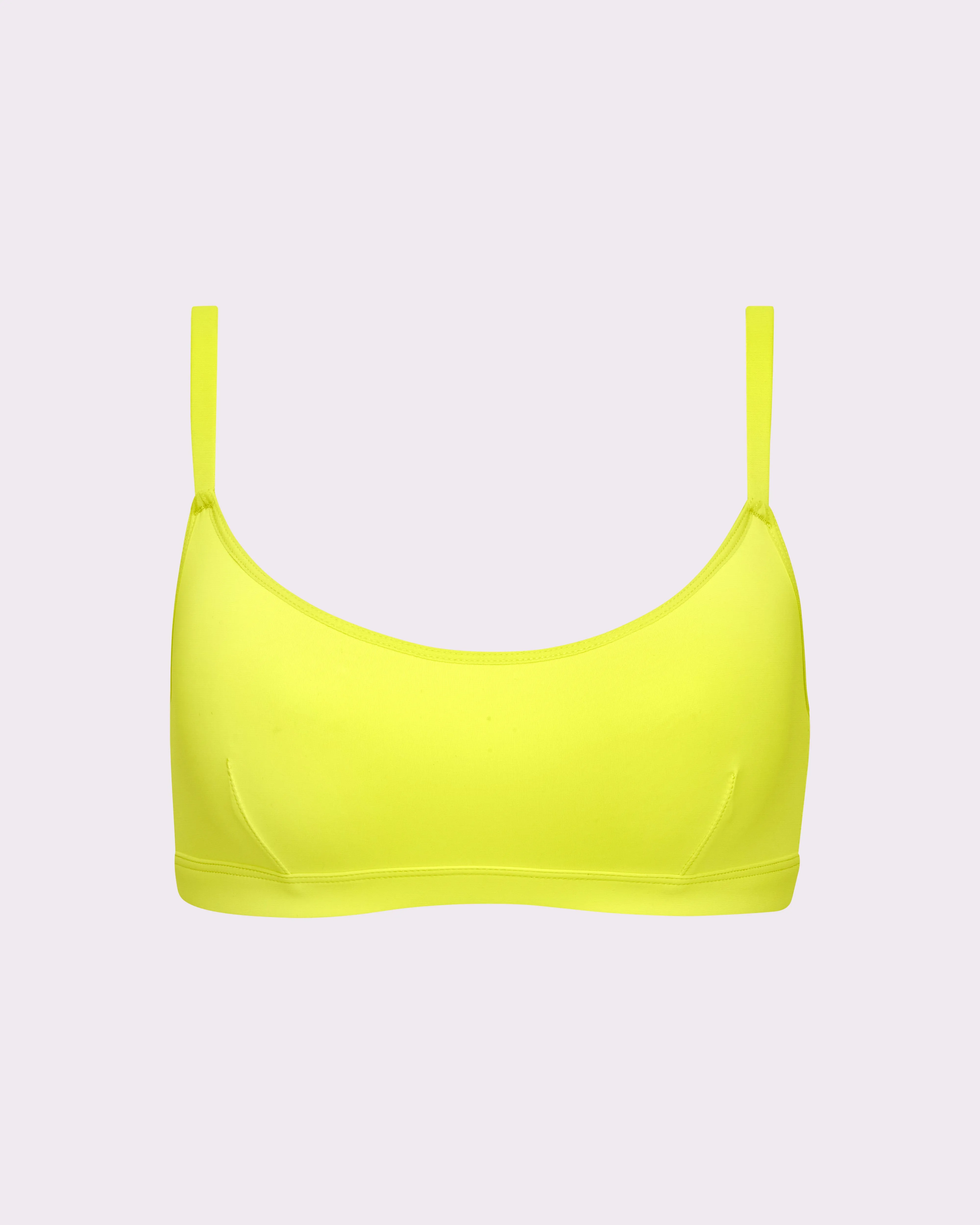 Re:Play Scoop Bralette | Ultra-Soft Re:Play (Lemon)