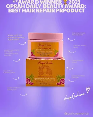 Rizos Curls NEW Vitamin C Hair Repair Mask