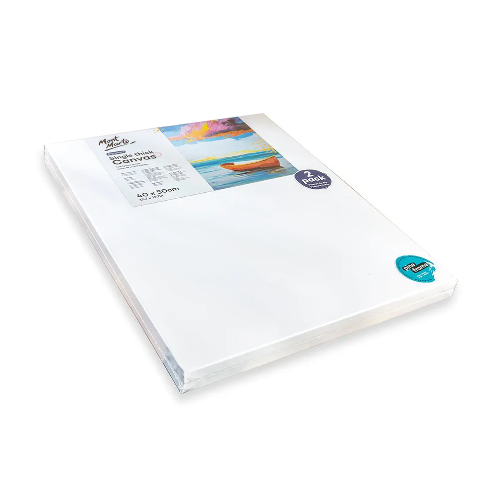 Single Thick Canvas Signature 40 x 50cm (15.7 x 19.7in) 2 Pack